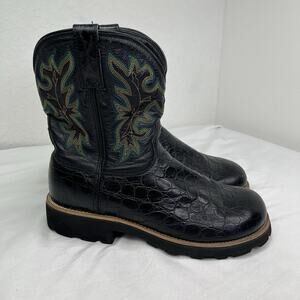 Twisted X boots women's size 8.5, cowgirl, festival, farm house, barn, western.